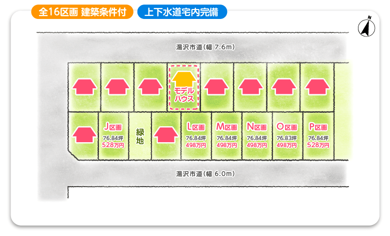 全8区画 建築条件付